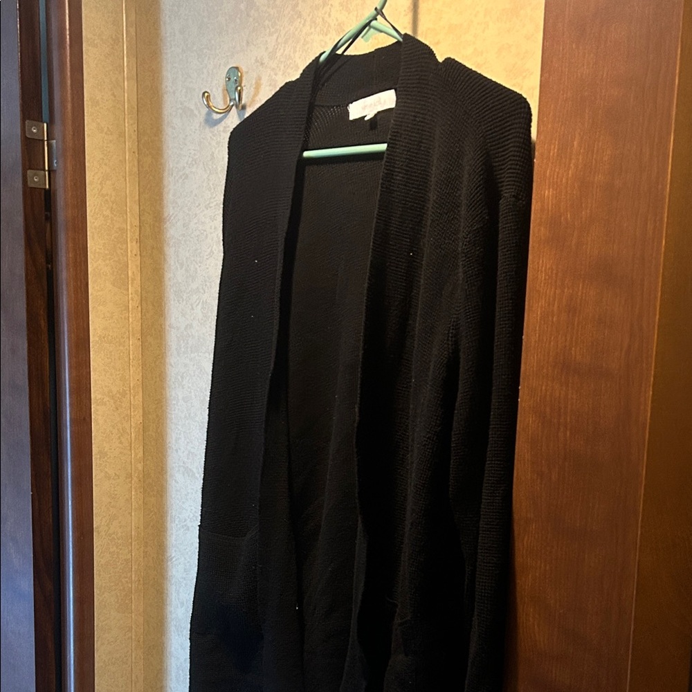 Verve Ami Black Knit Cardigan